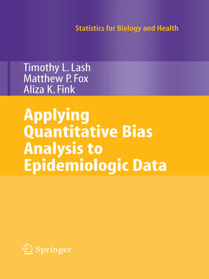cover image of Applying Quantitative Bias Analysis to Epidemiologic Data
